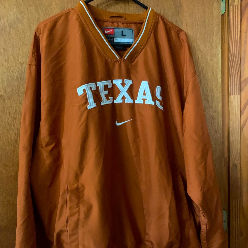 Texas Longhorn Jacket Pull Over-Gently Used-Large